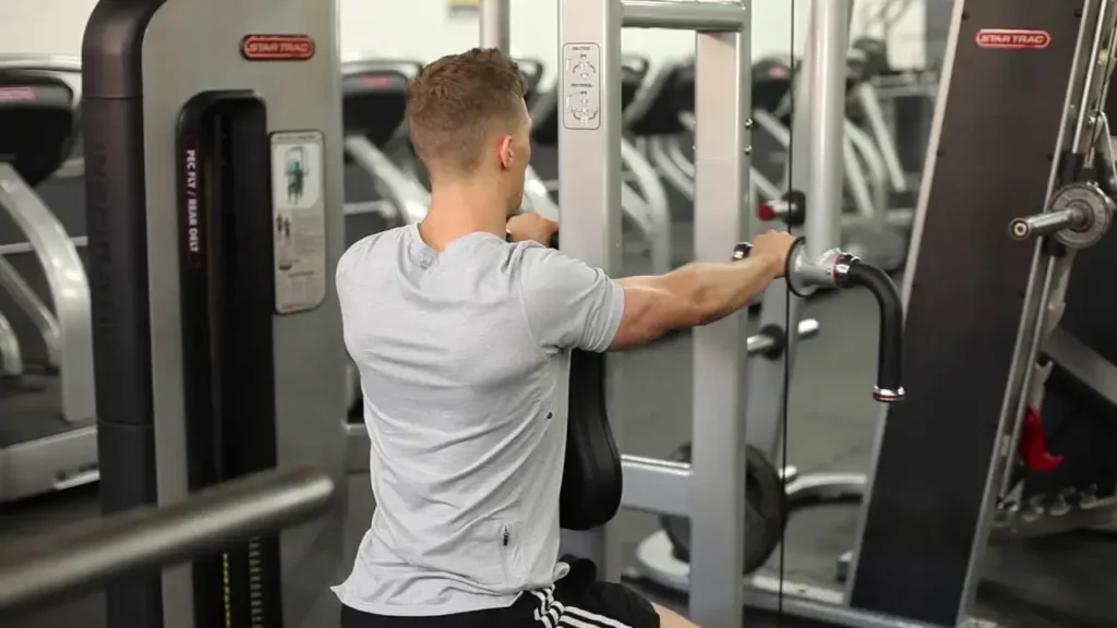 Machine Rear Delt Fly